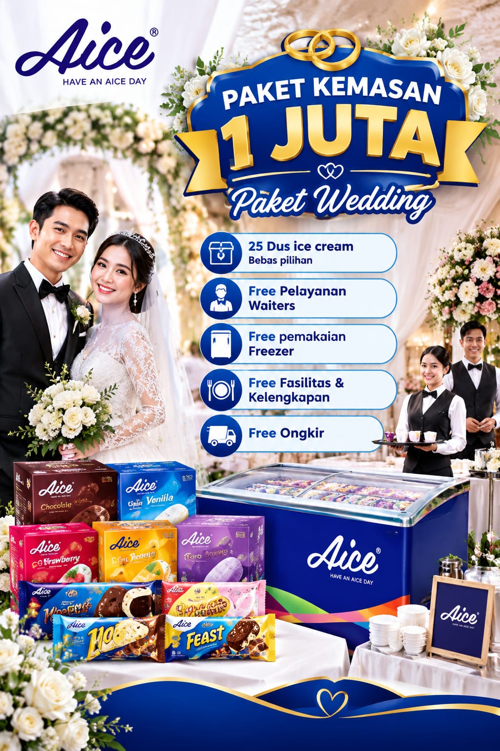 Paket Wedding Kemasan 1 Juta Sobat Aice