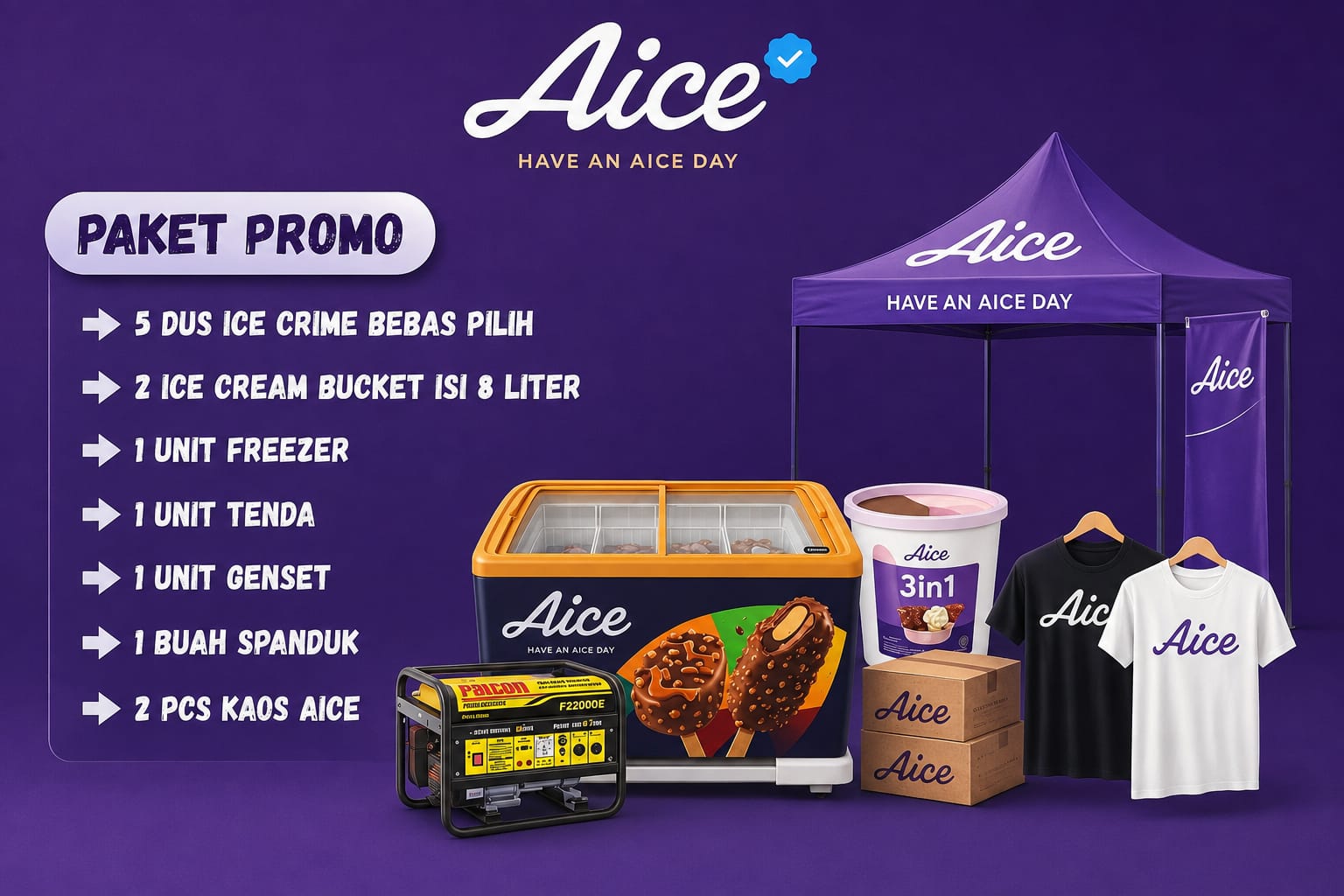 Paket Promo Kemitraan Sobat Aice