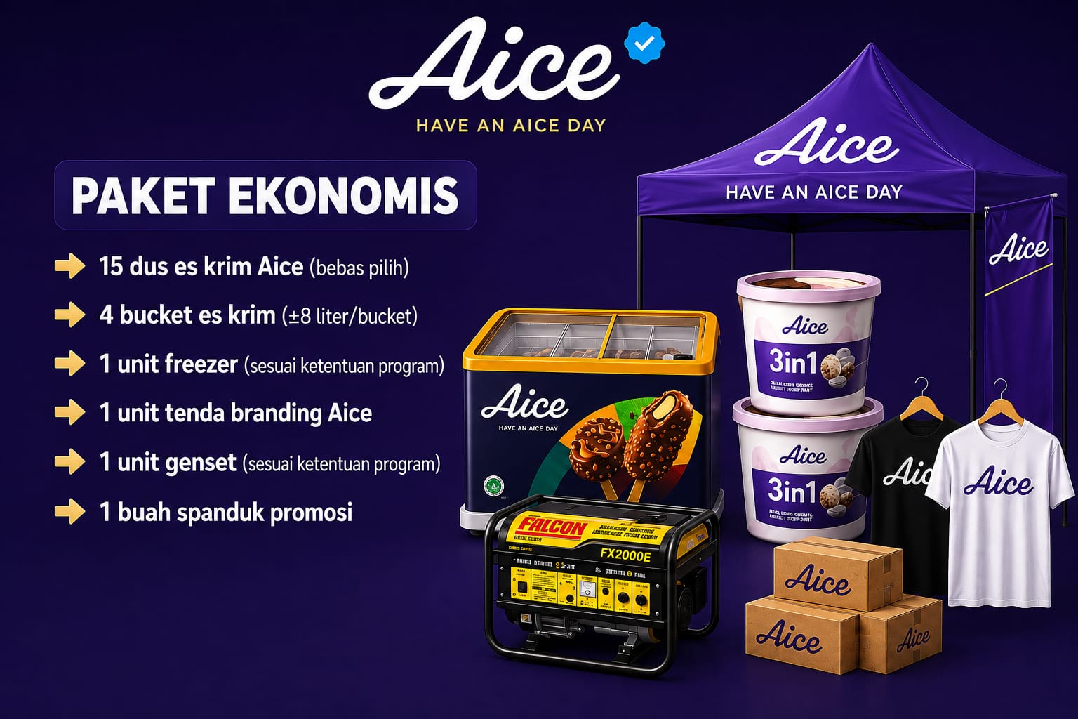 Paket Ekonomis Kemitraan Sobat Aice