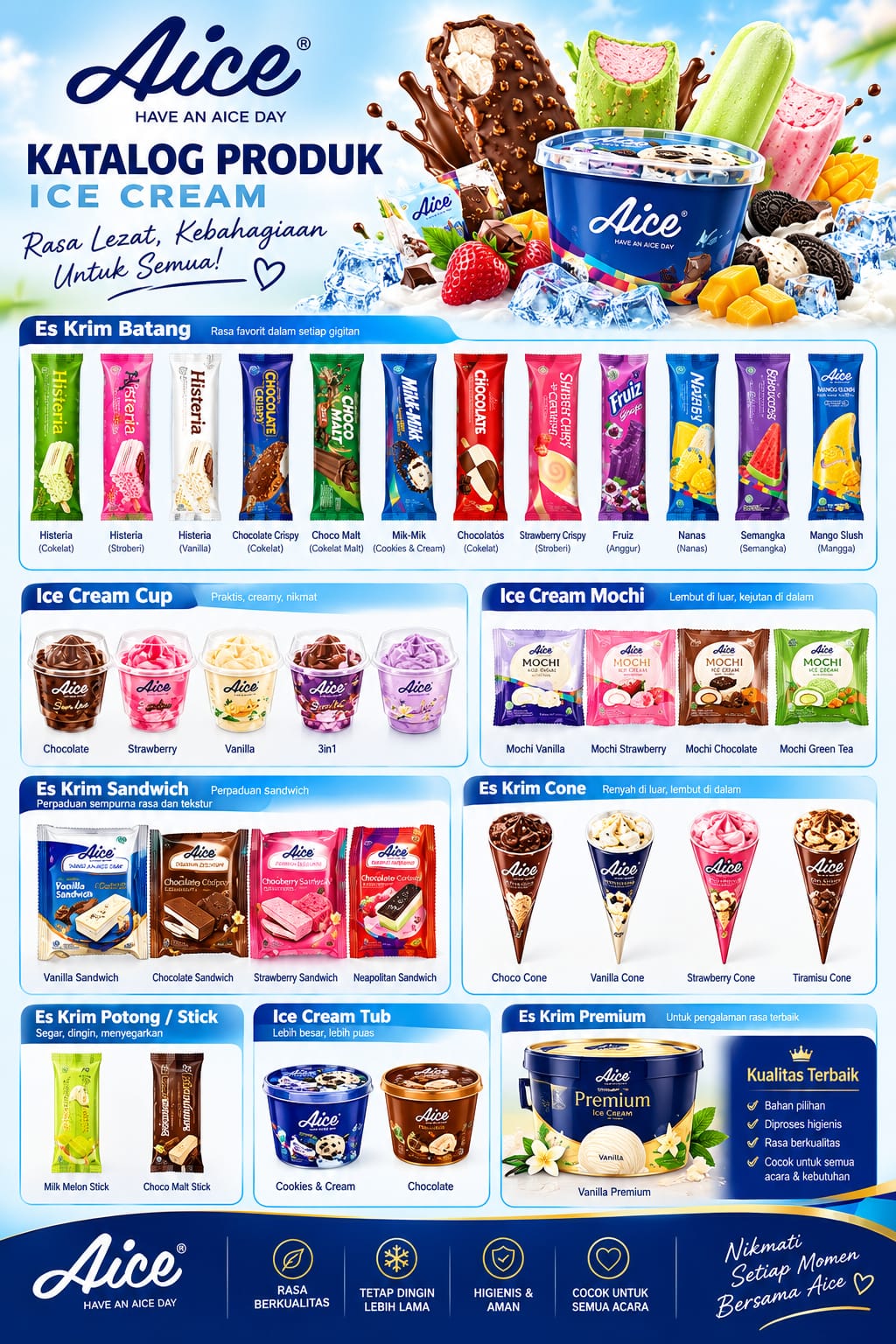 Katalog Produk Ice Cream Aice