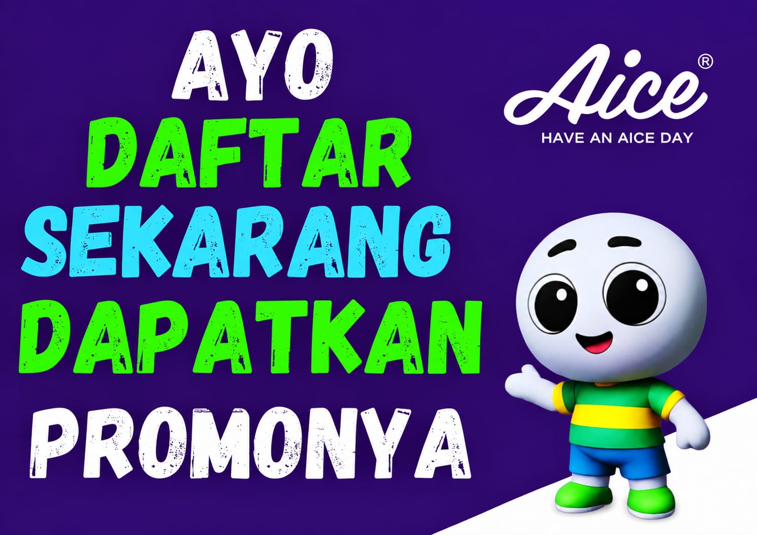 Ayo Daftar Sekarang Dapatkan Promonya - Sobat Aice