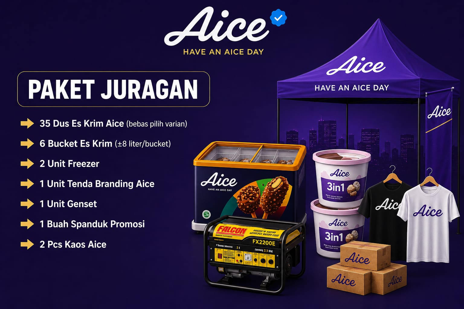 Paket Juragan Kemitraan Sobat Aice