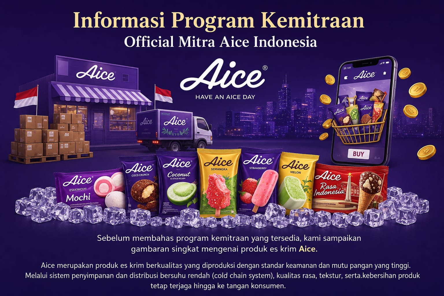Informasi Program Kemitraan Official Mitra Aice